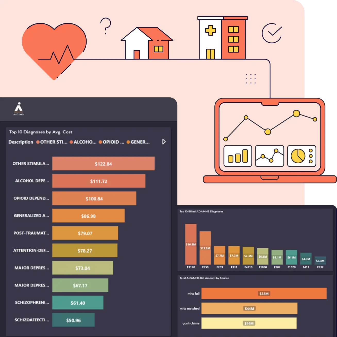 community health illustration